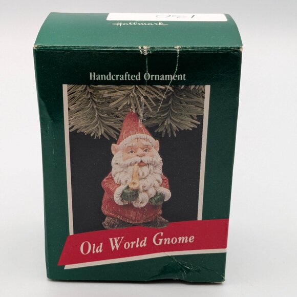 Hallmark Keepsake Old World Gnome 1989, Vintage Christmas Ornament - Picture 7 of 11